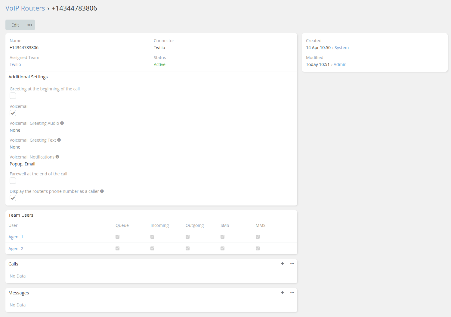 Twilio Routers